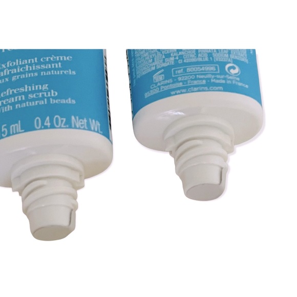 Clarins Fresh Scrub — Refreshing Cream Scrub with Natural Beads (Set of 2) - Picture 5 of 7